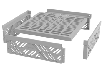 Inspection chambers for green roofs