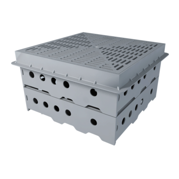 Inspection chamber for green roofs – height 230 mm Inspection chamber for green roofs – height 230 mm